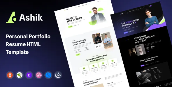 Ashik - Personal Portfolio WordPress Theme