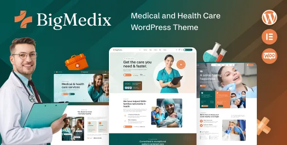 Bigmedix – Medical and Health Care WordPress Theme