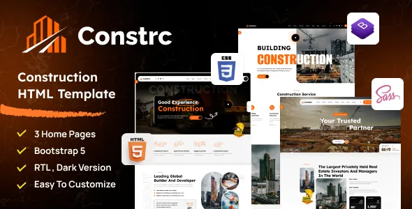 Constrc - Construction and Architecture WordPress Theme