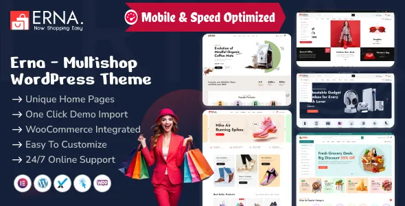 Erna Multishop WordPress Theme