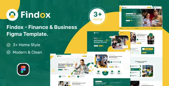 Findox - Finance & Business Figma Template