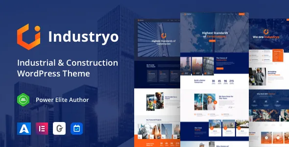 Industryo – Construction Wordpress Theme