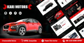 KariMotors – Car Repair & Service Wordpress Theme