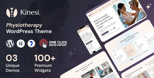 Kinesi Physiotherapy WordPress Theme