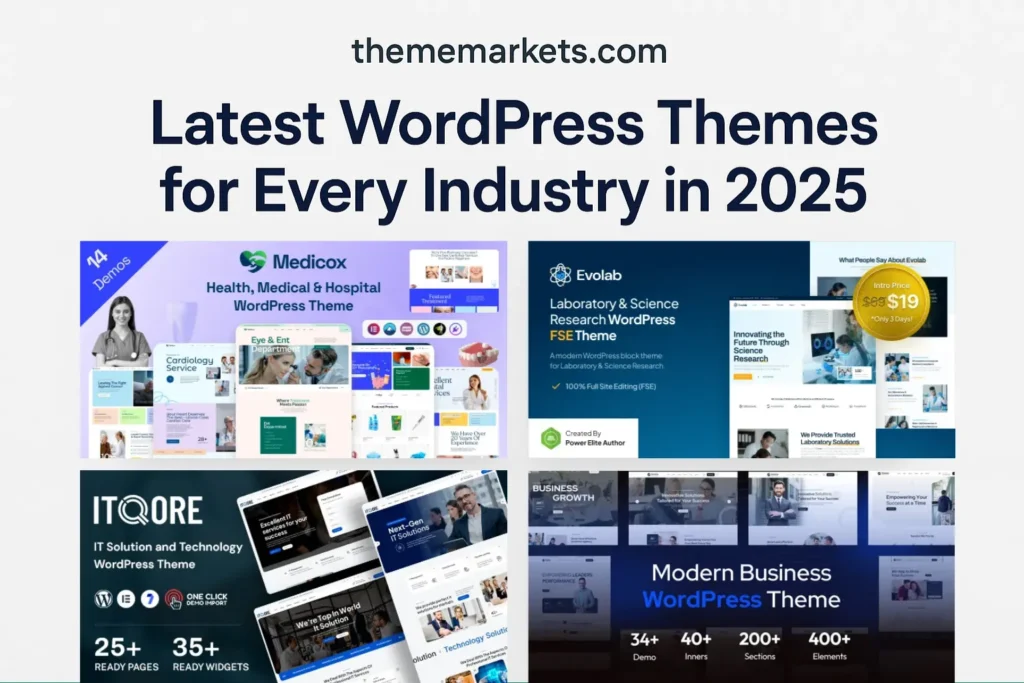 10 Latest WordPress Themes for Every Industry in 2025 (Health, Tech, Business & More) 9 10 Latest WordPress Themes for Every Industry in 2025 (Health, Tech, Business & More)