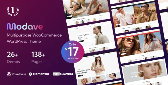 Modave Multipurpose WooCommerce WordPress Theme