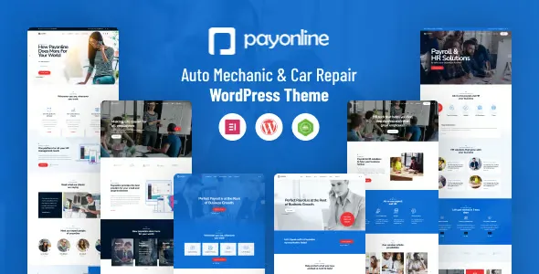 Payonline – Online Payroll and HR Software WordPress Theme