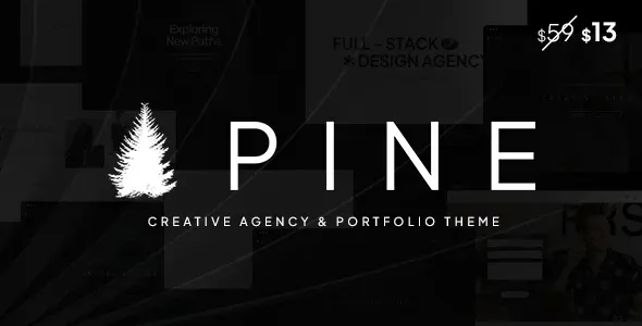 Pine – Creative Agency & Portfolio WordPress Theme