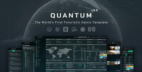 Quantum – Next.js 15 Bootstrap Admin Template