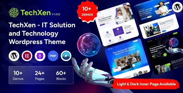 TechXen IT Solution and Technology WordPress Theme