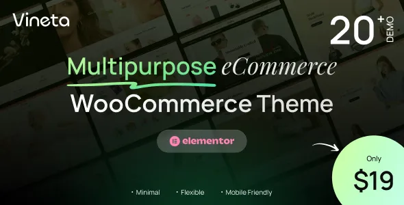Vineta Multipurpose WooCommerce