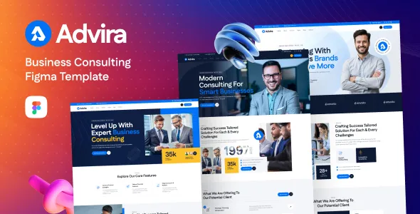 Advira Business Consulting Figma Template