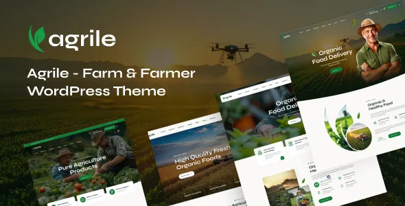 Agrile Farm Farmer WordPress Theme