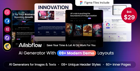 Ailabflow AI Agency Technology WordPress Theme