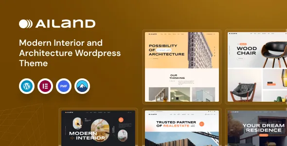 Ailand Interior Architecture WordPress Theme