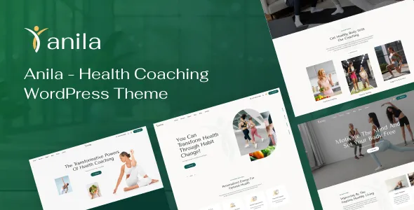 Anila Health Coaching WordPress Theme