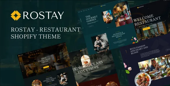 Ap Rostay Restaurant Service Booking Shopify Theme