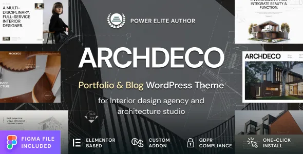 Archdeco - Architecture & Interior Design Agency Portfolio WordPress Theme 1 Archdeco Architecture Interior Design Agency Portfolio WordPress Theme