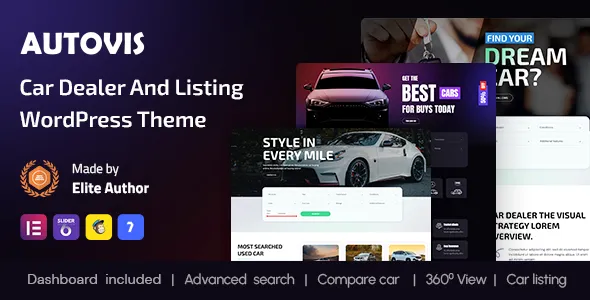 Autovis Car Dealer Listing WordPress Theme