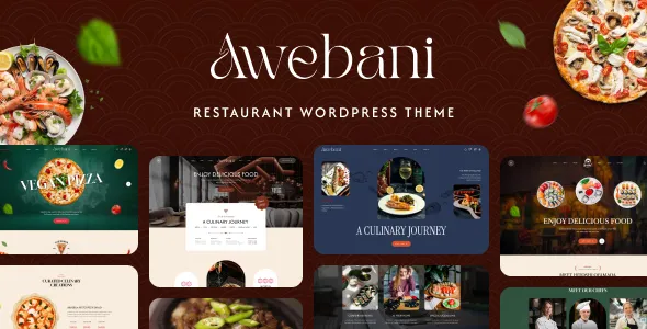 Awebani Restaurant WordPress Theme