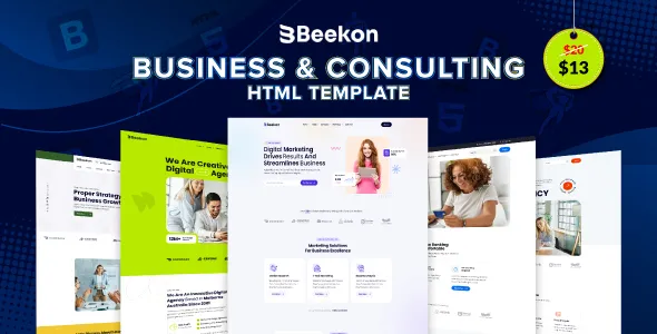 Beekon Business Consulting Html Template