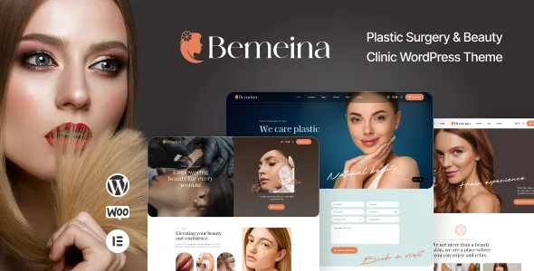 Bemeina Plastic Surgery Beauty Clinic WordPress Theme