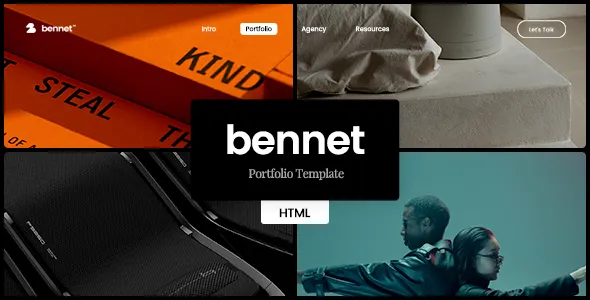 Bennet Creative Portfolio WordPress Theme