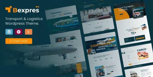 Bexpres Transport Logistics WordPress Theme