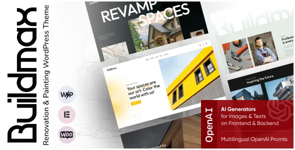 BuildMax Renovation Painting WordPress Theme