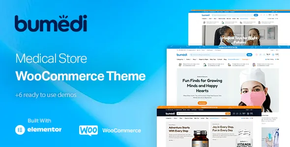 Bumedi Medical Store WooCommerce Theme