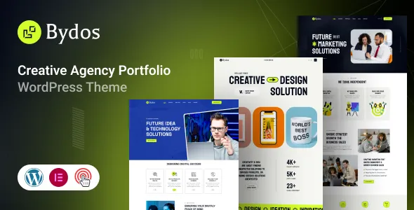 Bydos – Creative Agency Portfolio WordPress Theme