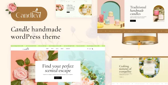 Candlea Candle Handmade WordPress Theme