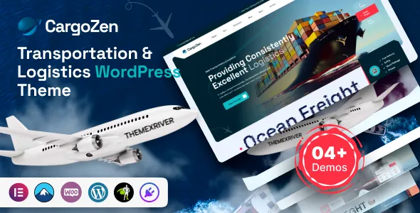 Cargozen Transportation & Logistics WordPress Theme