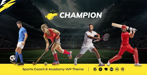 Champion Sports Club WordPress Theme