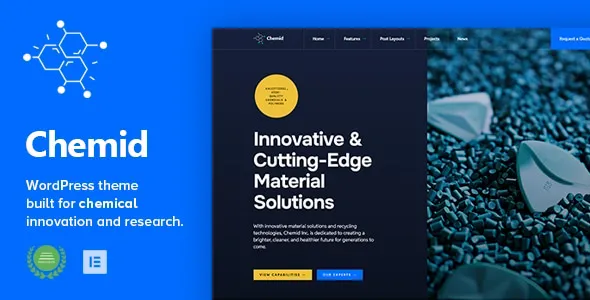 Chemid Chemical Industry WordPress Theme
