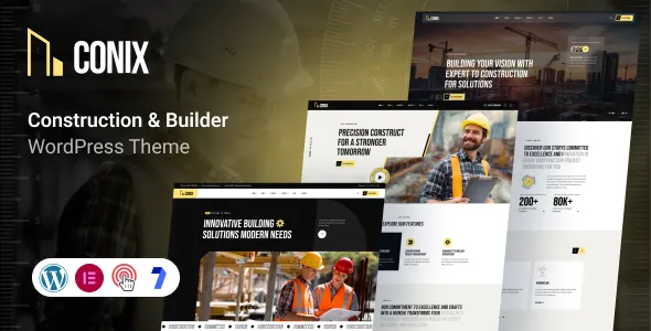 Conix Construction WordPress Theme