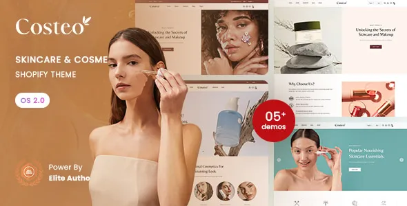 Costeo - Skincare & Cosmetics Shopify 2.0 Theme 1 Costeo Skincare Cosmetics Shopify 2.0 Theme