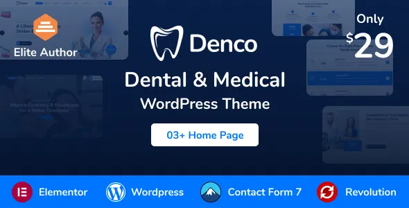Denco Dental & Medical WordPress Theme