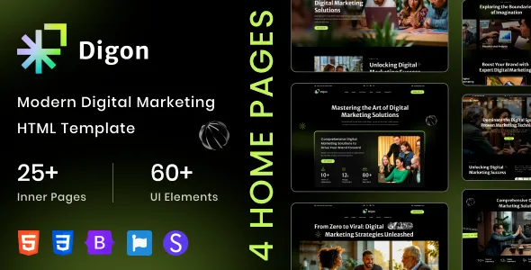 Digon SEO and Digital Marketing Agency WordPress Theme
