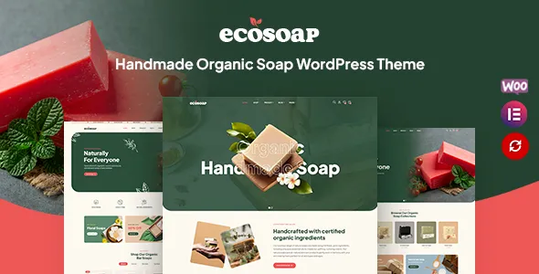Ecosoap Handmade Organic Soap WordPress Theme