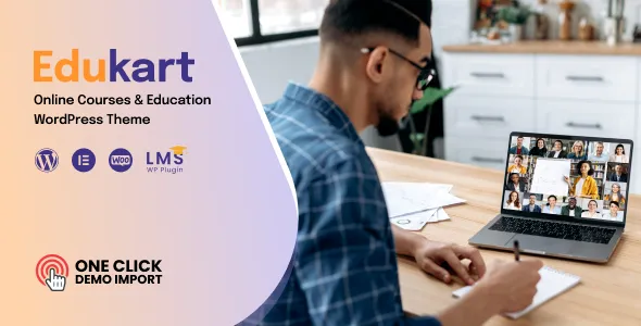 EduKart - LMS Education WordPress Theme 1 EduKart LMS Education WordPress Theme