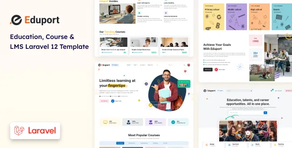 Eduport Django LMS Education and Course Template