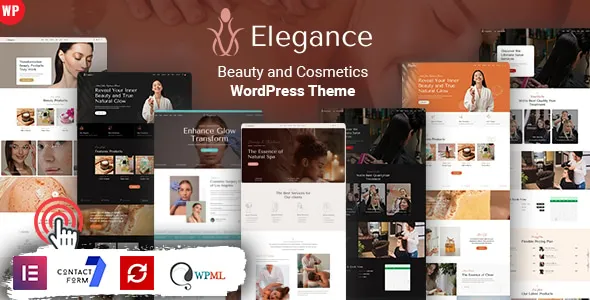 Elegence - Beauty and Cosmetics WordPress Theme