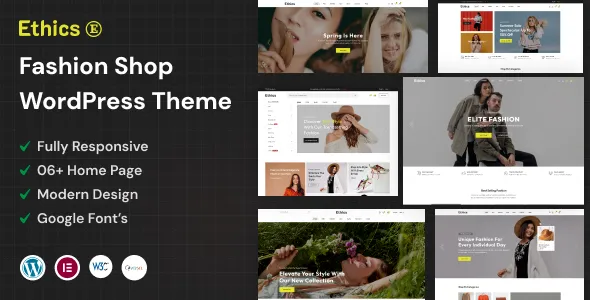 Ethics Multipurpose Fashion WordPress Theme