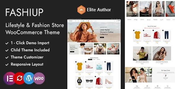 Fashiup Fashion Apparel Store WordPress WooCommerce Theme