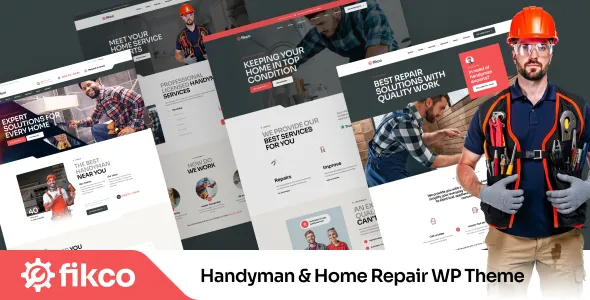 Fikco Handyman & Home Repair WordPress Theme