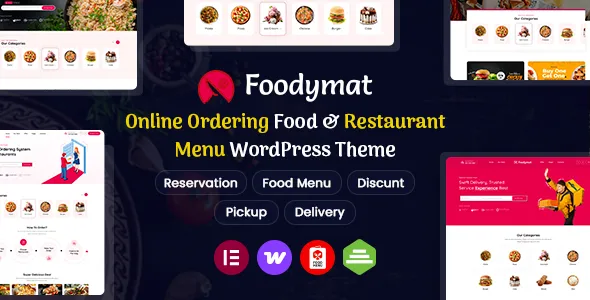 Foodymat Restaurant WordPress Theme
