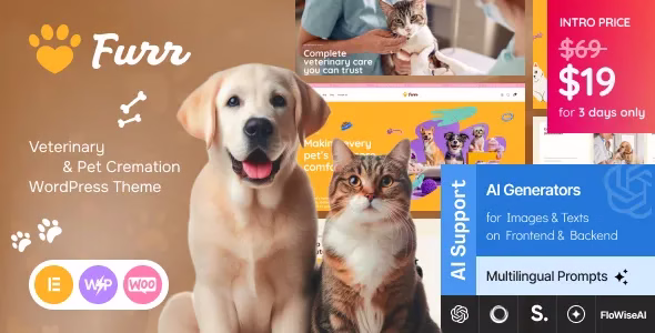 Furr Veterinary Pet Cremation WordPress Theme
