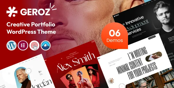 Geroz Creative Portfolio WordPress Theme