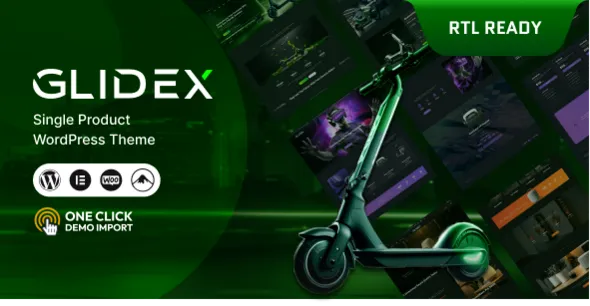 GlideX Single Product WooCommerce Theme